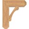 Ekena Millwork Legacy Craftsman Smooth Bracket, Western Red Cedar, 5 1/2"W x 20"D x 24"H BKT06X20X24LEC04SWR - alternate 4